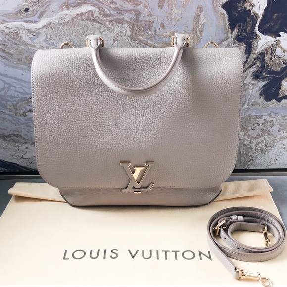 Louis Vuitton Handbags - SoldLouis Vuitton Taurillon Volta Galet Handle Bag